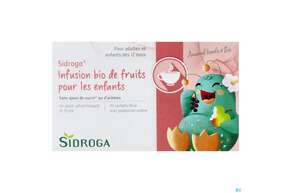 Sidroga Tee Doppelkammerbeutel Bio-kinder-fruechte 20st, A-Nr.: 2026825 - 01