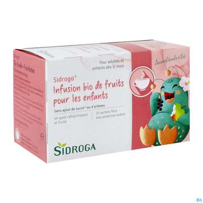 Sidroga Tee Doppelkammerbeutel Bio-kinder-fruechte 20st, A-Nr.: 2026825 - 02