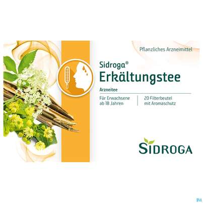 Sidroga Tee Doppelkammerbeutel Erkaeltung 20st, A-Nr.: 1287363 - 01