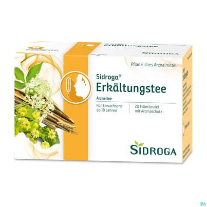 Sidroga Tee Doppelkammerbeutel Erkaeltung 20st, A-Nr.: 1287363 - 05