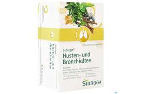 Sie sehen eine Packung Sidroga Tee Doppelkammerbeutel Husten +bronchialtee 20st, Produktbild: 01 Sidroga Tee Doppelkammerbeutel Husten +bronchialtee 20st, A-Nr.: 4050319 - 01