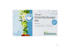 Sie sehen eine Packung Sidroga Tee Doppelkammerbeutel Wellness Entschlackung 20st, Produktbild: 01 Sidroga Tee Doppelkammerbeutel Wellness Entschlackung 20st, A-Nr.: 3051877 - 01