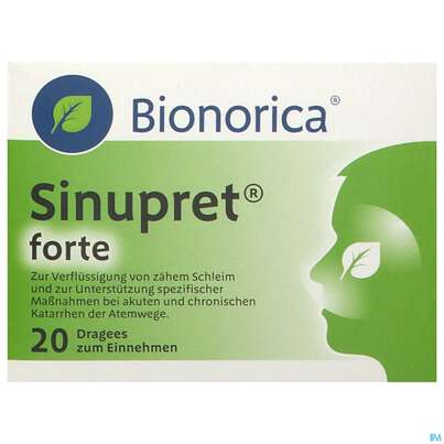 Sinupret Drag Forte 20st, A-Nr.: 1343452 - 01