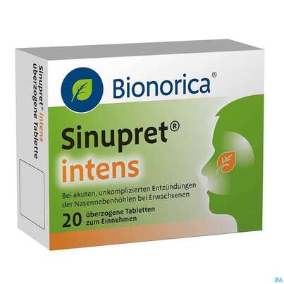 Sinupret Intens Ueberzogene Tabl 20st, A-Nr.: 4206514 - 04