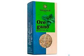 Sie sehen eine Packung Sonnentor Bio Oregano Geschnitten 00777 18g, Produktbild: 01 Sonnentor Bio Oregano Geschnitten 00777 18g, A-Nr.: 3740329 - 01