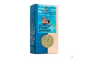 Sie sehen eine Packung Sonnentor Gewuerzmischung/bio Svens Fischgewuerz 00350 35g, Produktbild: 01 Sonnentor Gewuerzmischung/bio Svens Fischgewuerz 00350 35g, A-Nr.: 3739303 - 01
