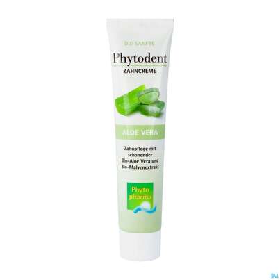 Zahnpaste Phytodent Phytopharma Creme Aloe Vera +malven Extrakt 75ml, A-Nr.: 4606432 - 03