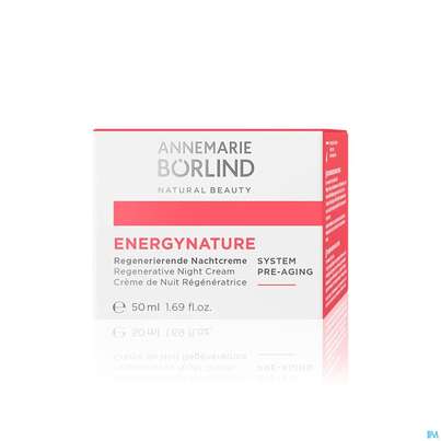 Sie sehen eine Packung Boerlind Energynature Nachtcreme 885 50ml, Produktbild: 07 Boerlind Energynature Nachtcreme 885 50ml, A-Nr.: 4449613 - 07