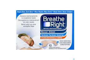 Nasen Strips Besser Atmen Breathe Right Nasen Pfl Beige Normal 10st, A-Nr.: 5811513 - 01