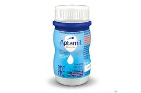 Sie sehen eine Packung Aptamil Milch-fertignahrung Pronutra Pre Fluessig 90ml 24st, Produktbild: 01 Aptamil Milch-fertignahrung Pronutra Pre Fluessig 90ml 24st, A-Nr.: 4136883 - 01