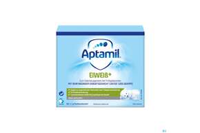 Sie sehen eine Packung Aptamil Eiweisssupplement Plus 50x1g 1pk, Produktbild: 01 Aptamil Eiweisssupplement Plus 50x1g 1pk, A-Nr.: 5748200 - 01