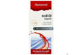 Krill Oel Kapseln Alpinamed 60st, A-Nr.: 3482755 - 01