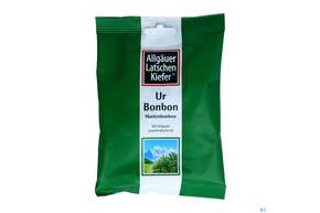 Sie sehen eine Packung Allgaeuer Latschenkiefer Ur Bonbon 75g, Produktbild: 01 Allgaeuer Latschenkiefer Ur Bonbon 75g, A-Nr.: 5445623 - 01
