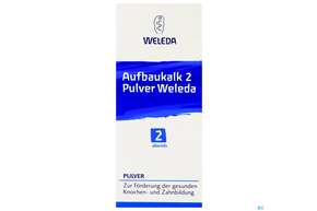 Aufbaukalk Pulver 2 Weleda 45g, A-Nr.: 4294613 - 01