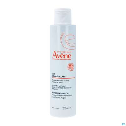 Sie sehen eine Packung Avene Basispflege Reinigungsmilch Neu 200ml, Produktbild: 03 Avene Basispflege Reinigungsmilch Neu 200ml, A-Nr.: 5724145 - 03