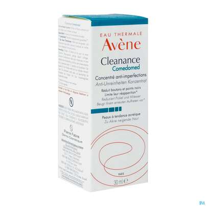 Sie sehen eine Packung Avene Cleanance Comedomed Gel-cre Konzentrat 30ml, Produktbild: 04 Avene Cleanance Comedomed Gel-cre Konzentrat 30ml, A-Nr.: 5228334 - 04