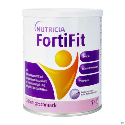 Fortifit 280g Dose Erdbeere 1st, A-Nr.: 3811118 - 02