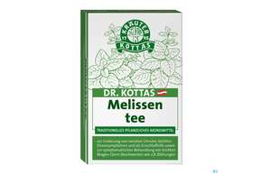 Sie sehen eine Packung Dr.kottas Tee Melisse 20st, Produktbild: 01 Dr.kottas Tee Melisse 20st, A-Nr.: 3886211 - 01