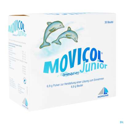 Movicol Pulver 6,9g Junior Aromafrei Beutel 30st, A-Nr.: 3502908 - 02