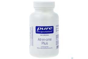 Sie sehen eine Packung Pure Encapsulations Kapseln All-in-one Plus Mvfe9 90st, Produktbild: 01 Pure Encapsulations Kapseln All-in-one Plus Mvfe9 90st, A-Nr.: 5754376 - 01
