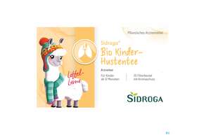 Sie sehen eine Packung Sidroga Tee Doppelkammerbeutel Hustenloesender Bronchialtee 20st, Produktbild: 01 Sidroga Tee Doppelkammerbeutel Hustenloesender Bronchialtee 20st, A-Nr.: 4050325 - 01
