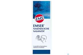 Emser Kombipack Nasendusche Plus 4x Nasenspuelsalz 2,5g 1pk, A-Nr.: 4007499 - 01