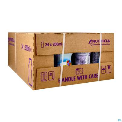 Sie sehen eine Packung Fortimel/complete 200ml Vitalflasche Sortiert 24st, Produktbild: 02 Fortimel/complete 200ml Vitalflasche Sortiert 24st, A-Nr.: 3676643 - 02