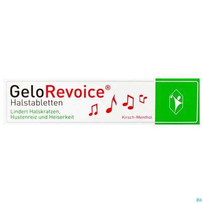 Gelorevoice Halstabl Kirsch-menthol 20st, A-Nr.: 3441986 - 01