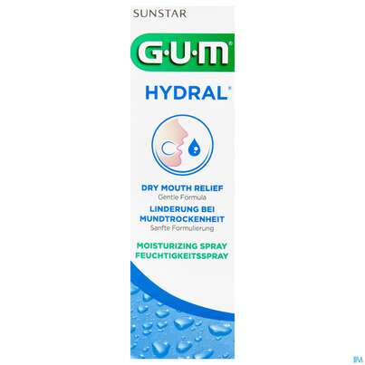 Gum Pflege B.mundtrockenheit Hydral Feuchtigk.spray 6010 50ml, A-Nr.: 4335950 - 01