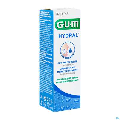 Gum Pflege B.mundtrockenheit Hydral Feuchtigk.spray 6010 50ml, A-Nr.: 4335950 - 02