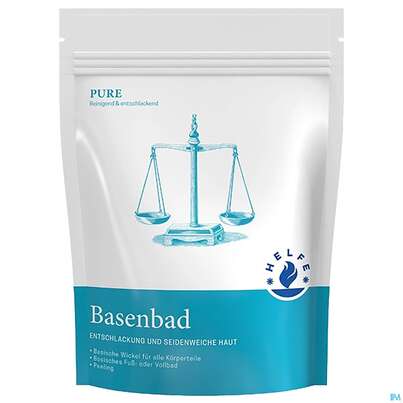 Sie sehen eine Packung Basen Bad Pure Helfe 1kg, Produktbild: 04 Basen Bad Pure Helfe 1kg, A-Nr.: 4782181 - 04