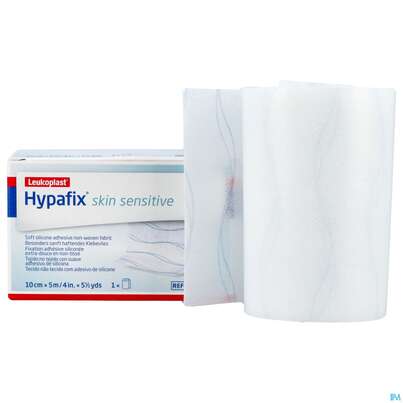 Wundverband Hypafix/skin/sensitive Fixierverband/silikon 5mx10cm 7996602 1st, A-Nr.: 4605131 - 01