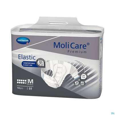 Inkontinenz Molicare Premium/elastic 10 Tropfen M 14st, A-Nr.: 5174271 - 02