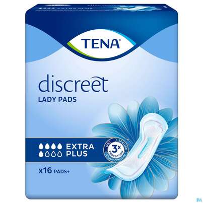 Inkontinenz Tena/lady Discreet Einlage Extra Plus 761662 16st, A-Nr.: 5184105 - 01