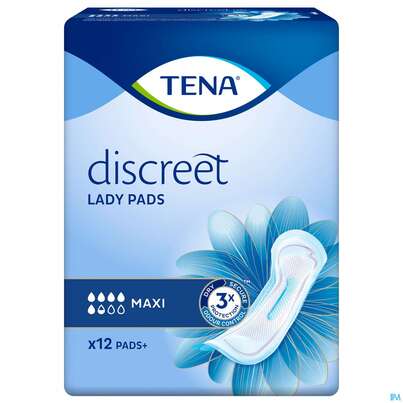 Inkontinenz Tena/lady Discreet Einlage Maxi 760979 12st, A-Nr.: 5184111 - 01