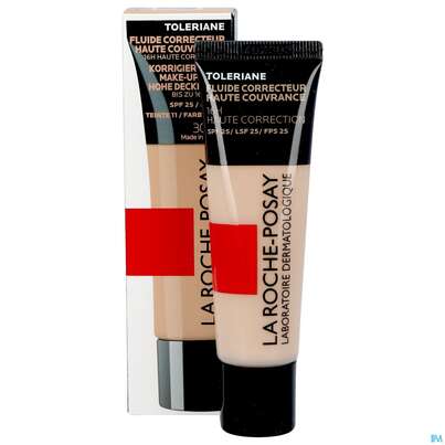 Sie sehen eine Packung La Roche Posay Toleriane Fluide Makeup 11 30ml, Produktbild: 06 La Roche Posay Toleriane Fluide Makeup 11 30ml, A-Nr.: 5710864 - 06