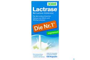 Lactrase Kapseln 3.300 Fcc -pro Natura 100st, A-Nr.: 2061170 - 01