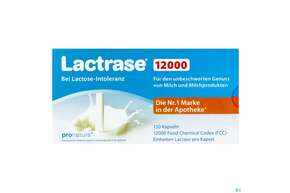 Lactrase Kapseln 12.000 Fcc -pro Natura 150st, A-Nr.: 4183440 - 01