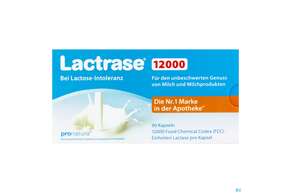 Lactrase Kapseln 12.000 Fcc -pro Natura 90st, A-Nr.: 4797248 - 01