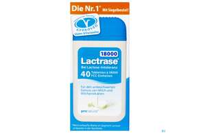 Lactrase Kapseln 18.000 Fcc -pro Natura 40st, A-Nr.: 4545469 - 01