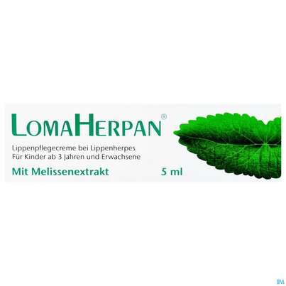 Lomaherpan Lippenpflegecreme Bei Lippenherpes 5ml, A-Nr.: 5405115 - 01