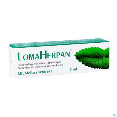 Lomaherpan Lippenpflegecreme Bei Lippenherpes 5ml, A-Nr.: 5405115 - 02