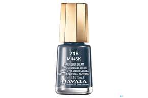 Sie sehen eine Packung Mavala Nagellacke 218 Minsk 5ml, Produktbild: 01 Mavala Nagellacke 218 Minsk 5ml, A-Nr.: 3397268 - 01