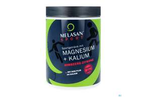 Magnesium +kalium/melasan Sport Sportgetraenk Himbeere Zitrone 610g, A-Nr.: 4733946 - 01