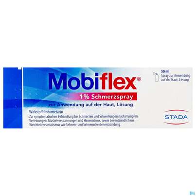 Mobiflex 1% Schmerzspray Z.anwend. Auf D.haut 50ml, A-Nr.: 4975589 - 01