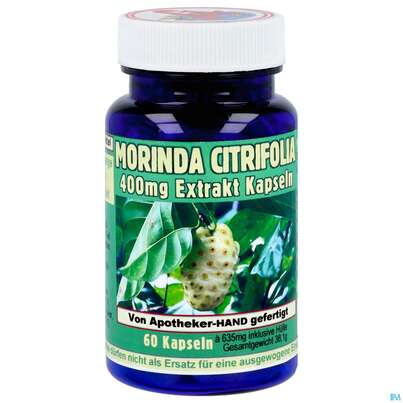 Morinda Citrifoli Kapseln 400mg 60st, A-Nr.: 4552630 - 01