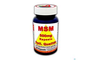 Msm Kapseln 500mg Optimal.qualitaet 60st, A-Nr.: 3958672 - 01