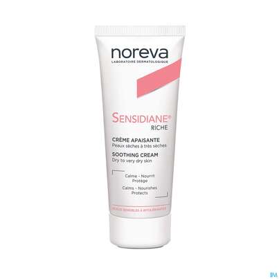 Sie sehen eine Packung Noreva Sensidiane Trockene Empfindliche Haut 40ml, Produktbild: 04 Noreva Sensidiane Trockene Empfindliche Haut 40ml, A-Nr.: 4125052 - 04