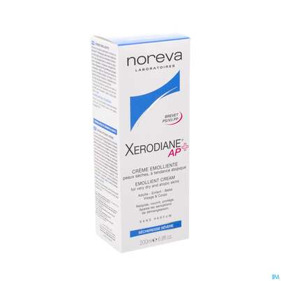 Sie sehen eine Packung Noreva Xerodiane Ap+ Creme Tube 200ml, Produktbild: 04 Noreva Xerodiane Ap+ Creme Tube 200ml, A-Nr.: 4606805 - 04