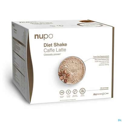 Nupo Lebenswert Diet Shake Caffe Latte 12st, A-Nr.: 5738851 - 02